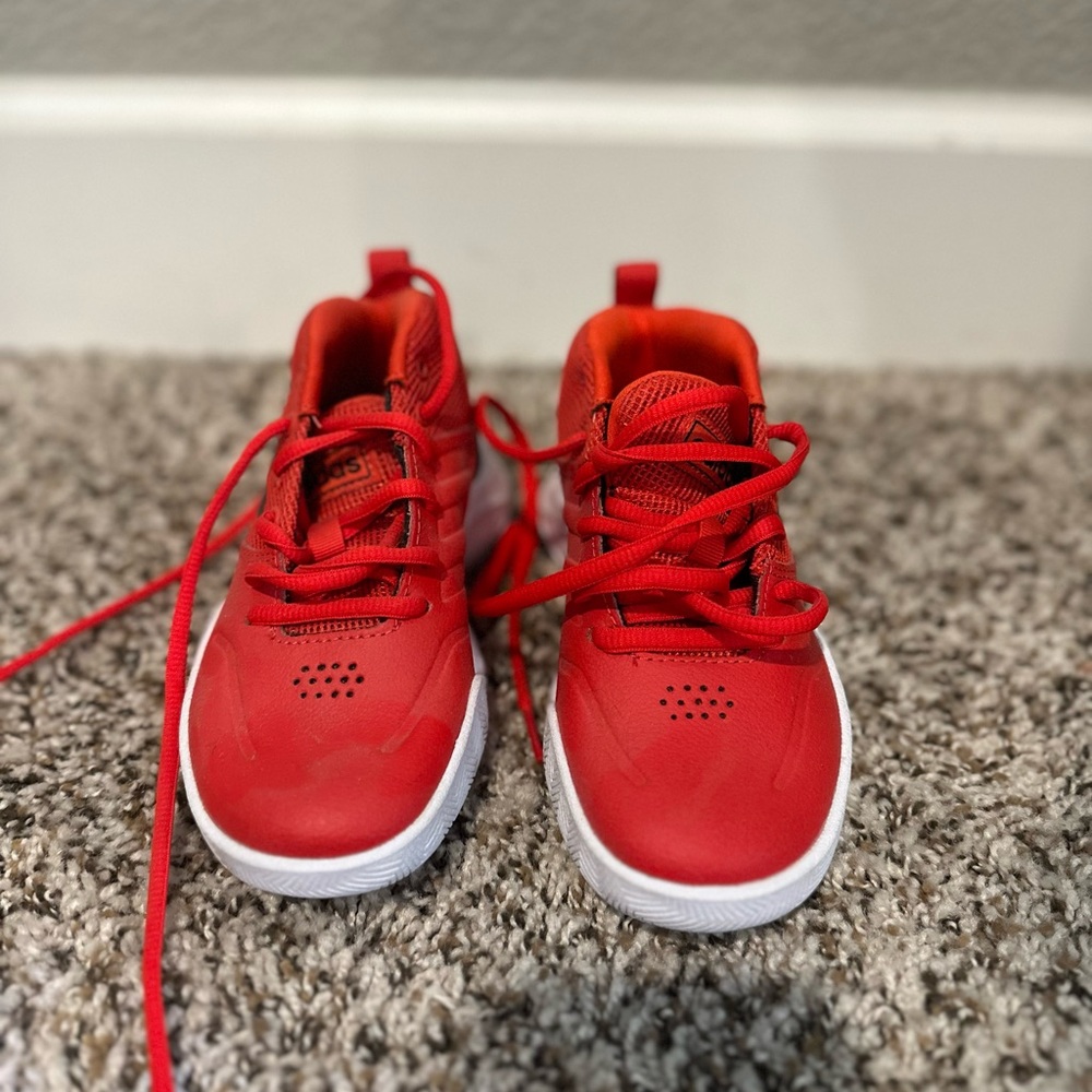 Adidas Kids Red Sneakers